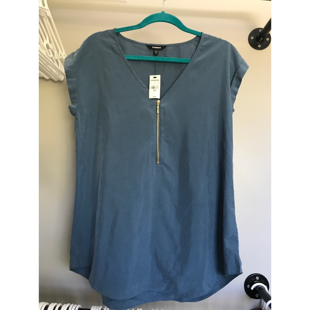 EXPRESS SHORT SLEEVE DRESS SHIRT